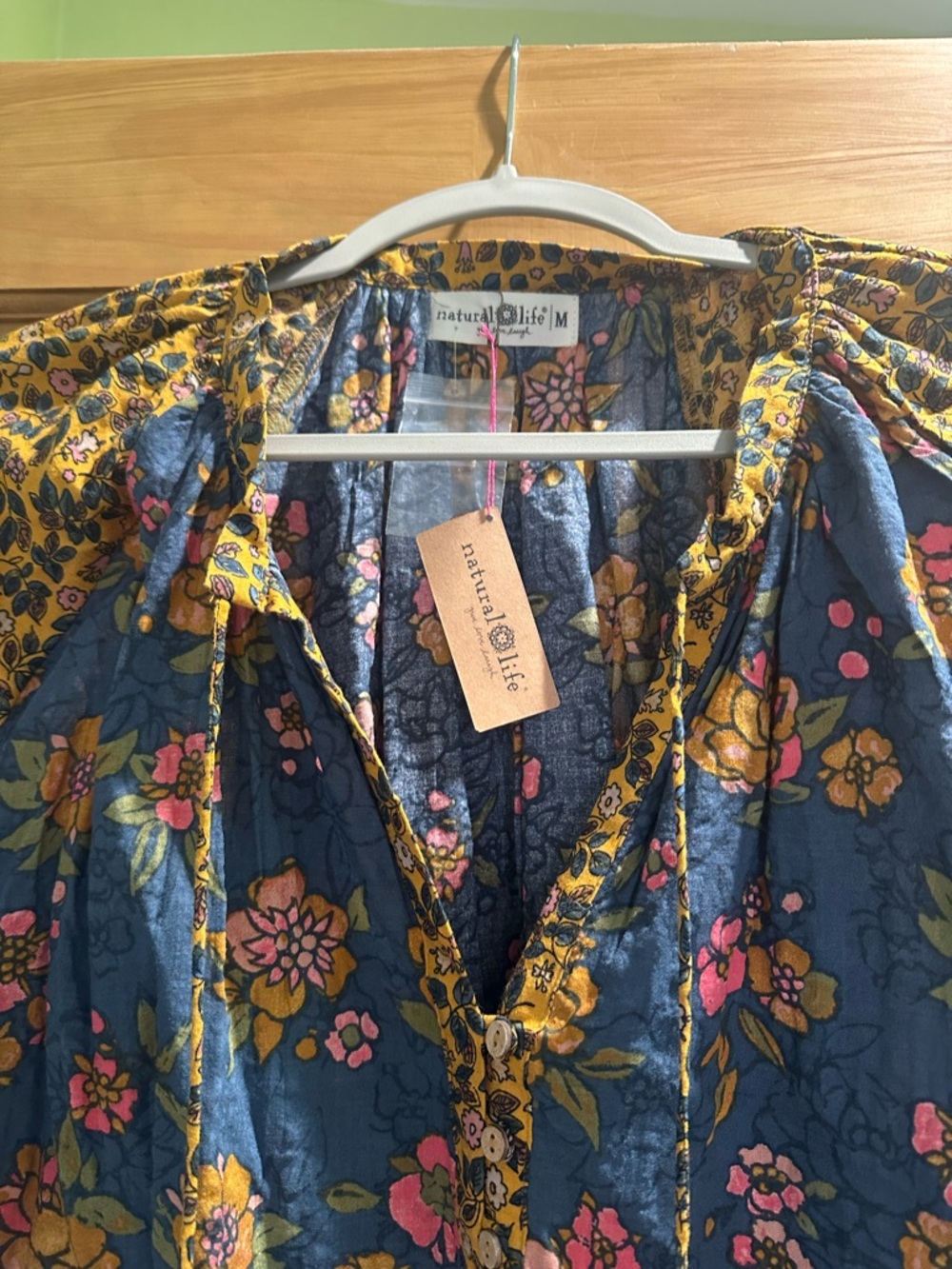 NATURAL LIFE  Boho  Top - Picture 2 of 2